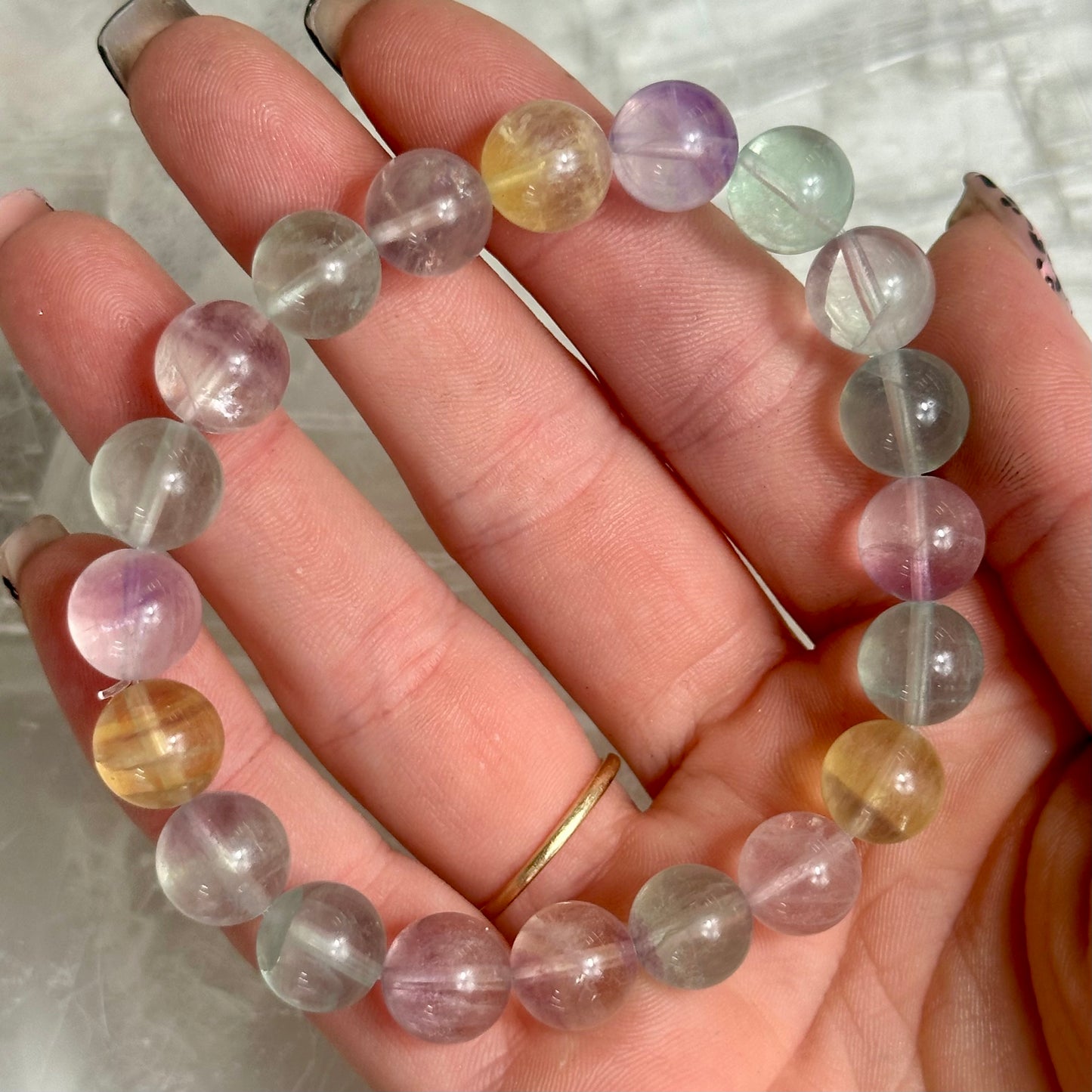 Rainbow 10mm Bracelets