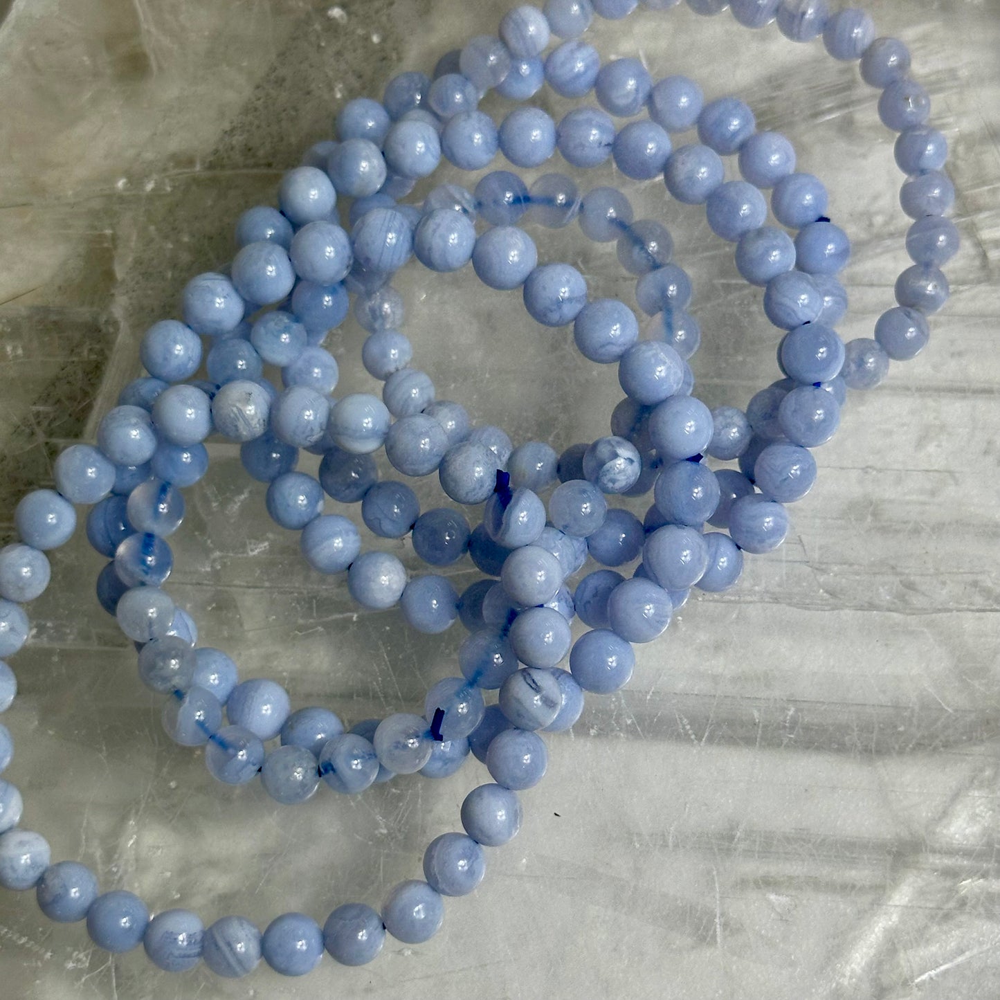 Blue Lace 6mm Bracelets