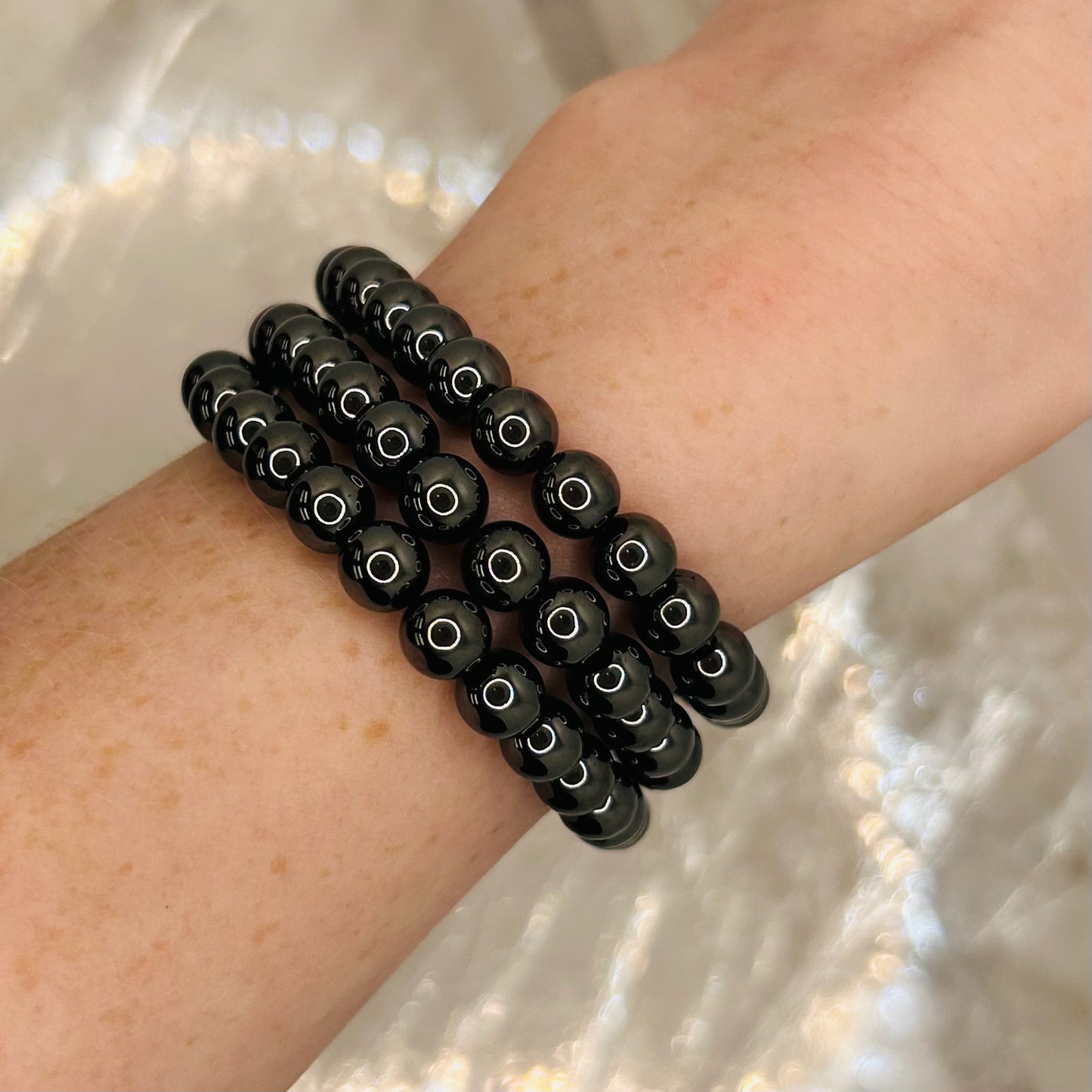 Hematite 6mm Bracelet
