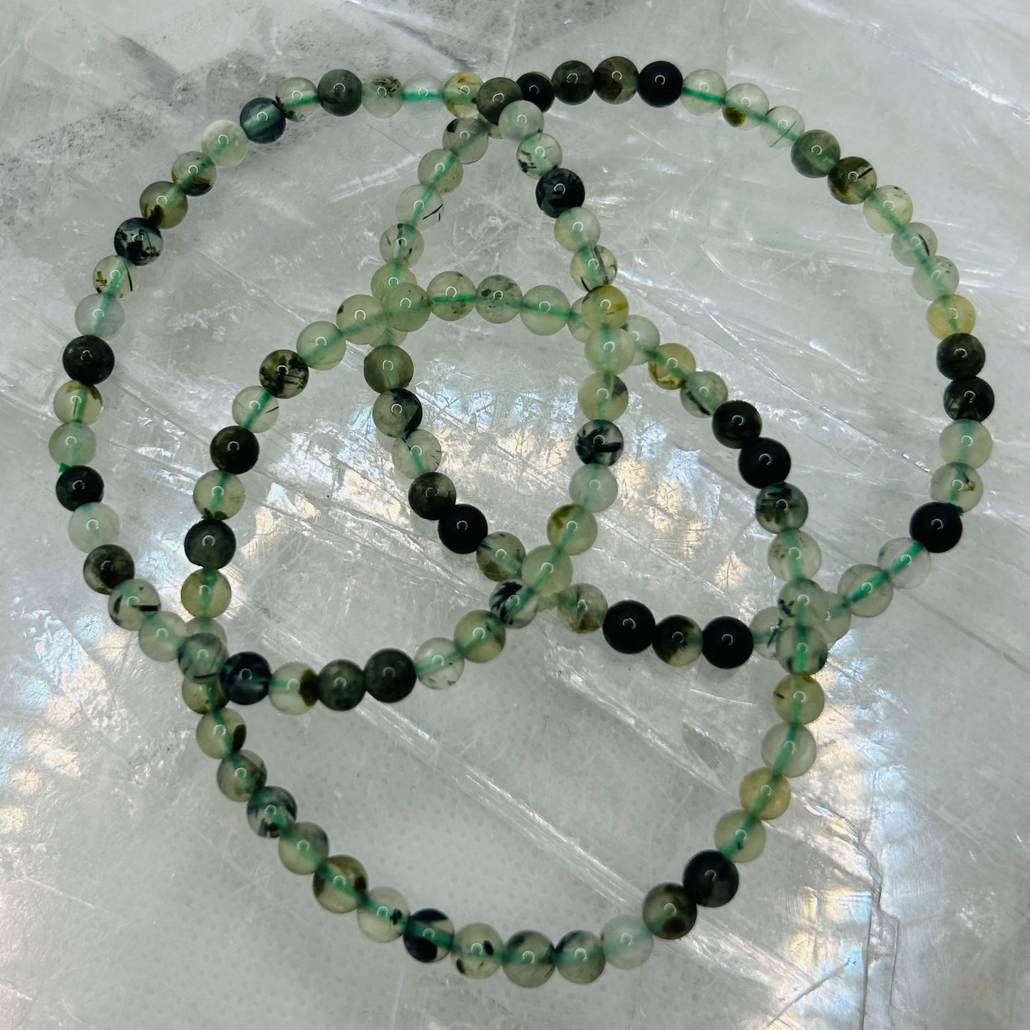 Prehnite 6mm Bracelet