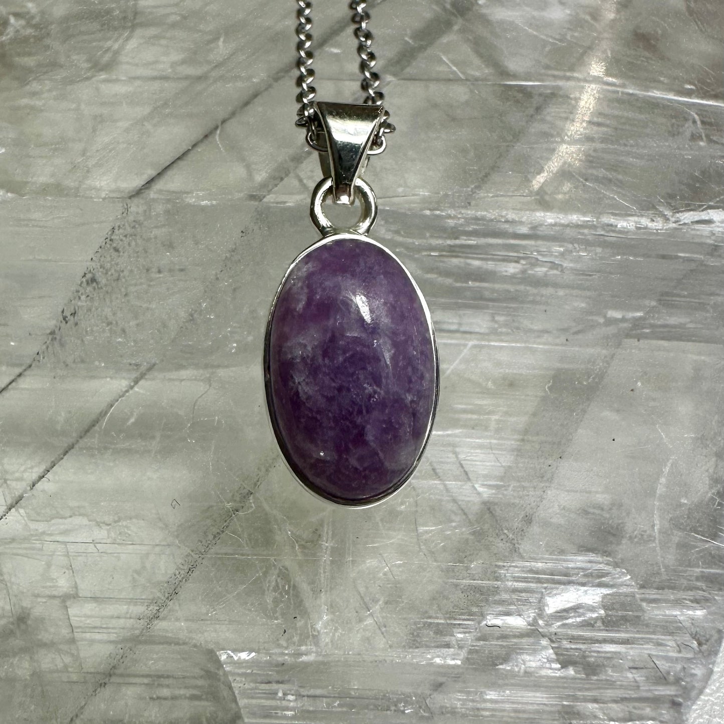 Lepidolite Mihni Pendents