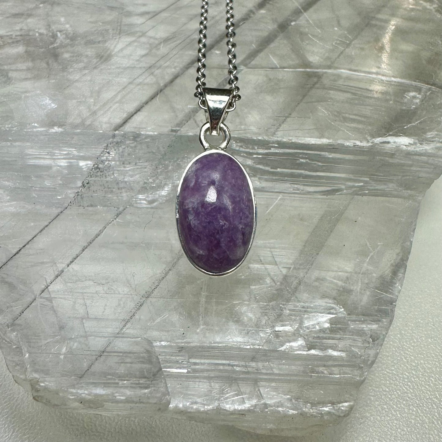 Lepidolite Mihni Pendents