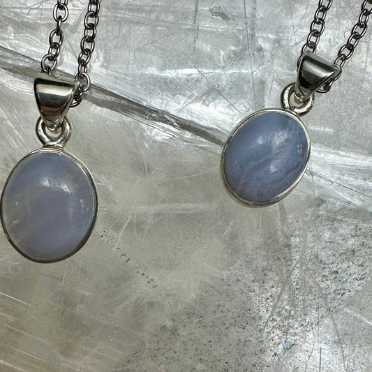 Blue Lace Mini Pendents