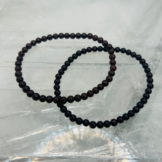 Garnet, 4mm Bracelet