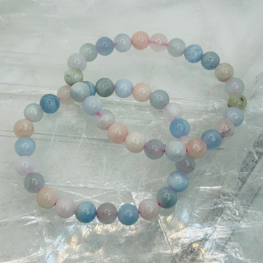 Beryl High Grade 8mm  Bracelet