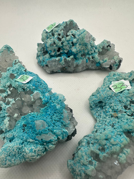 Raw Variscite, calcite & Pyrite Specimens