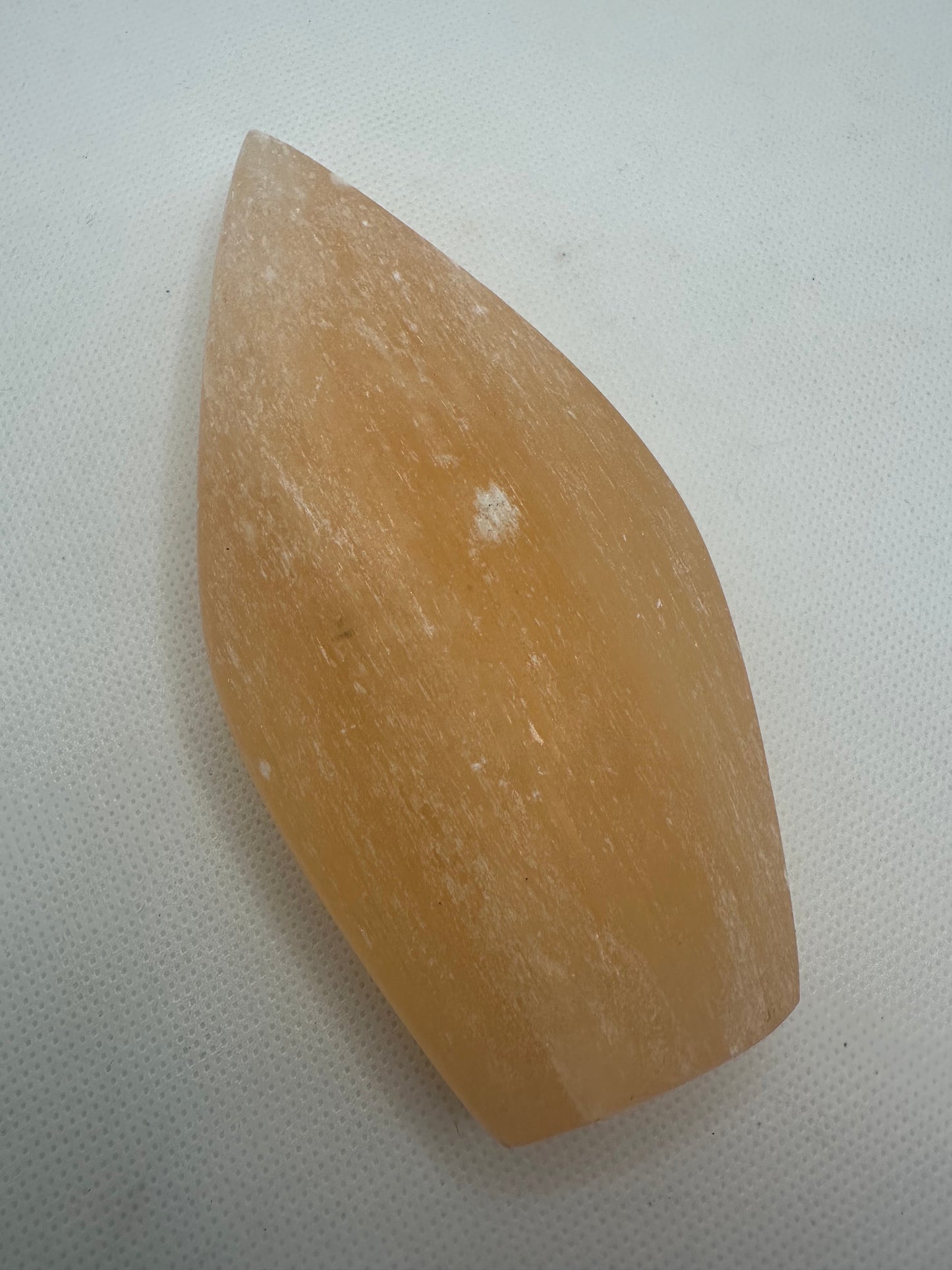 Orange Selenite Flame - Slight Wobbly