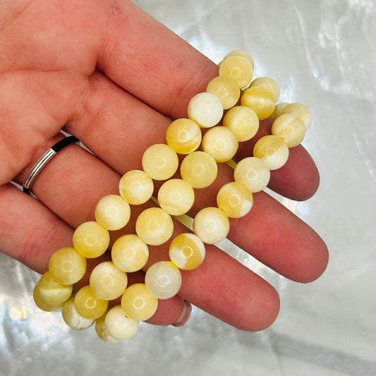 Orange Calcite 8mm Bracelet