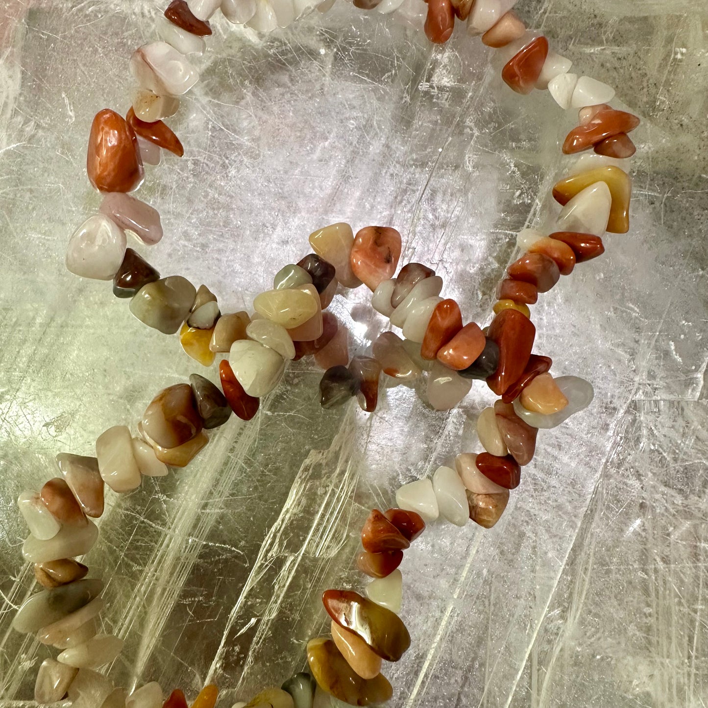 Agate Chipped Bracelets