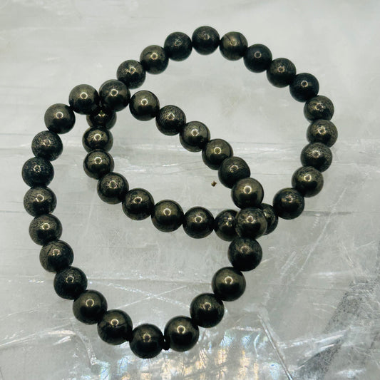 Pyrite, 8mm Bracelet