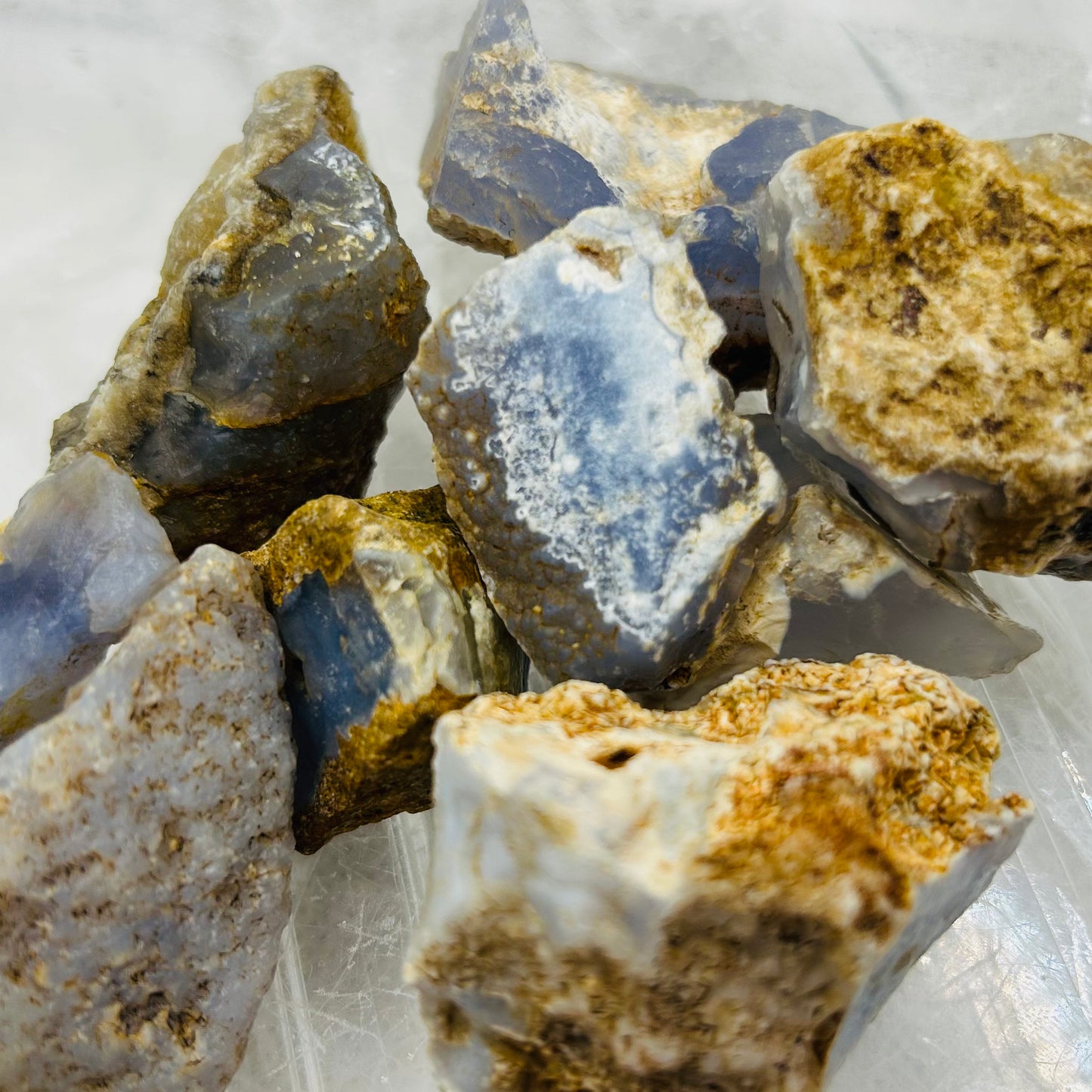 Raw Blue Calcite