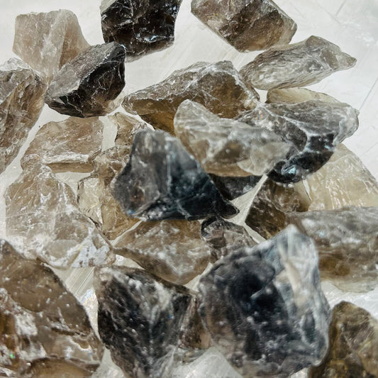 Raw Smokey Calcite