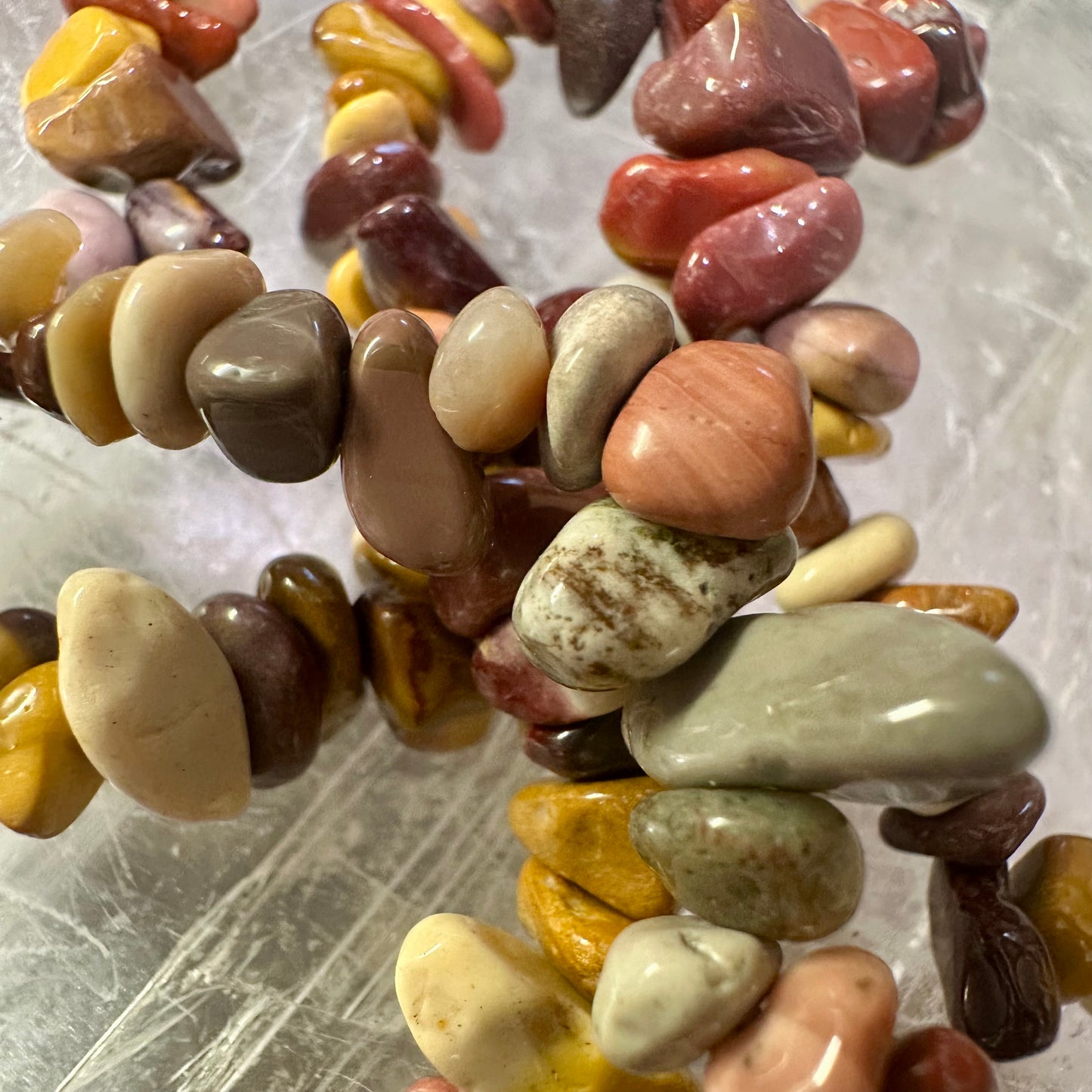 Mookite Chipped Bracelets