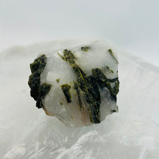 Raw Quartz & Tourmaline
