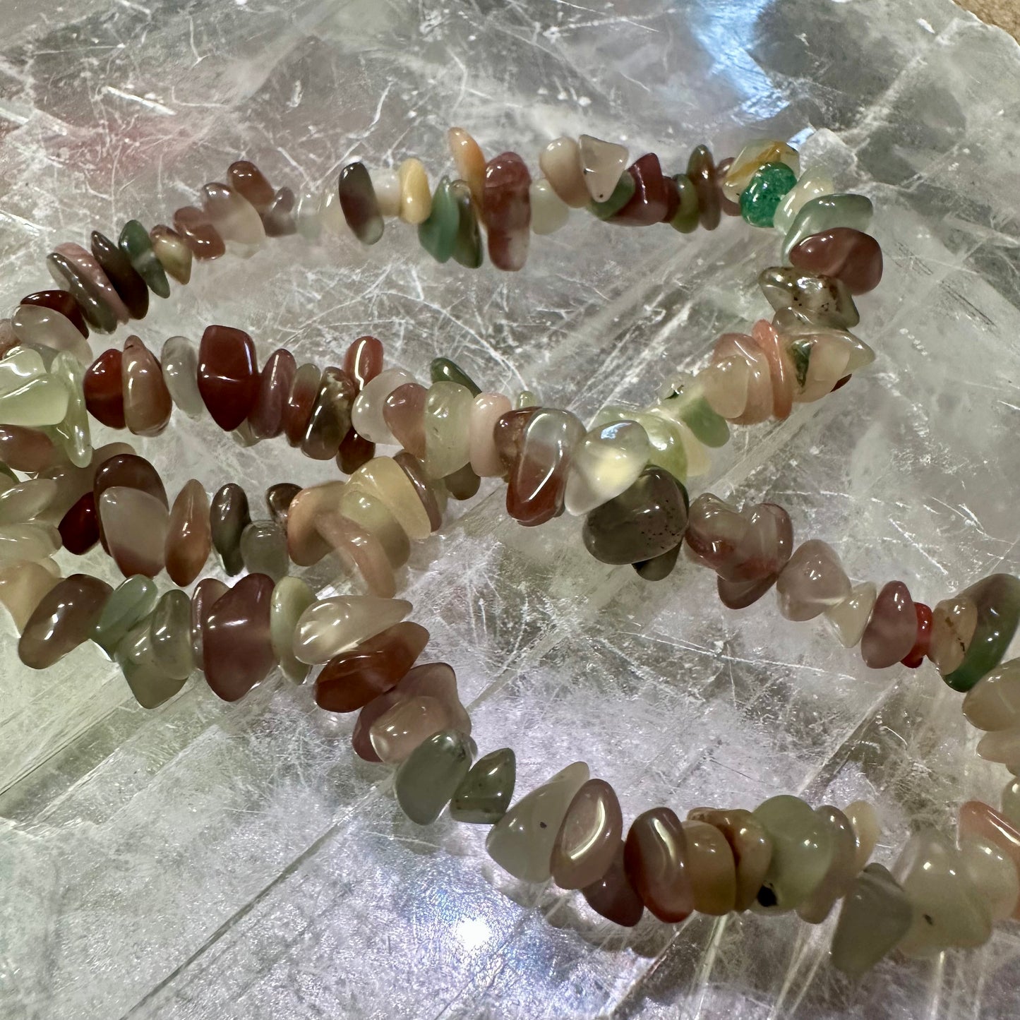 Agate Chipped Bracelets