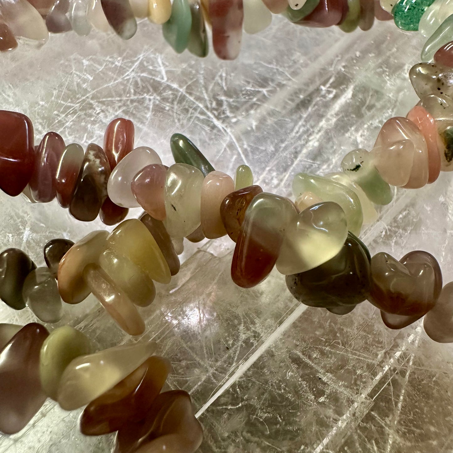Agate Chipped Bracelets