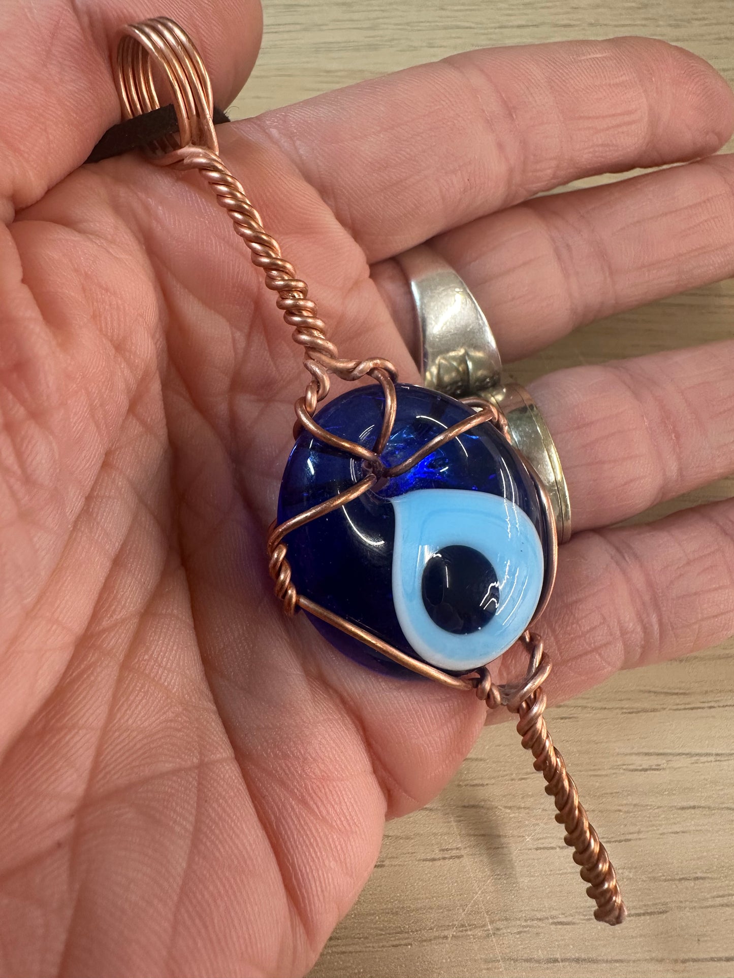 Lee's Makes - Evil Eye Pendant