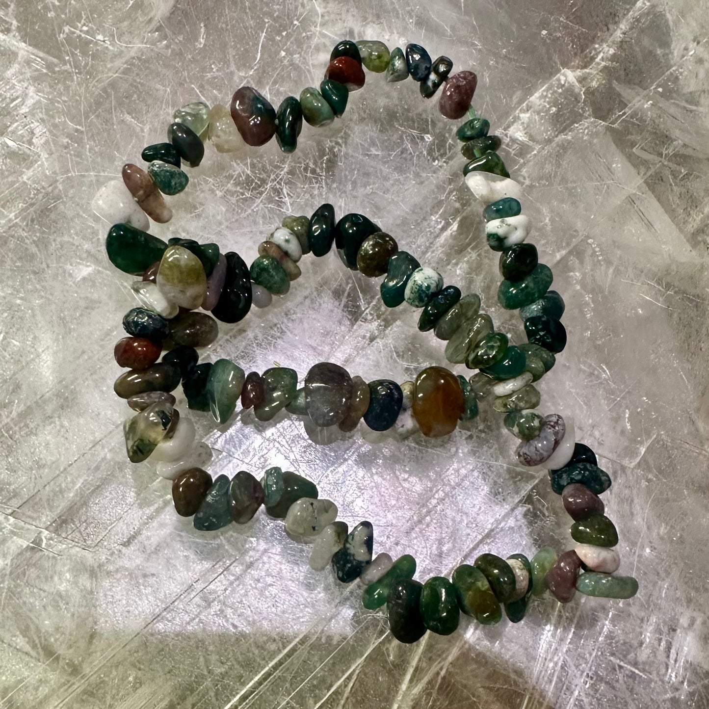 Ocean Jasper Chipped Bracelets