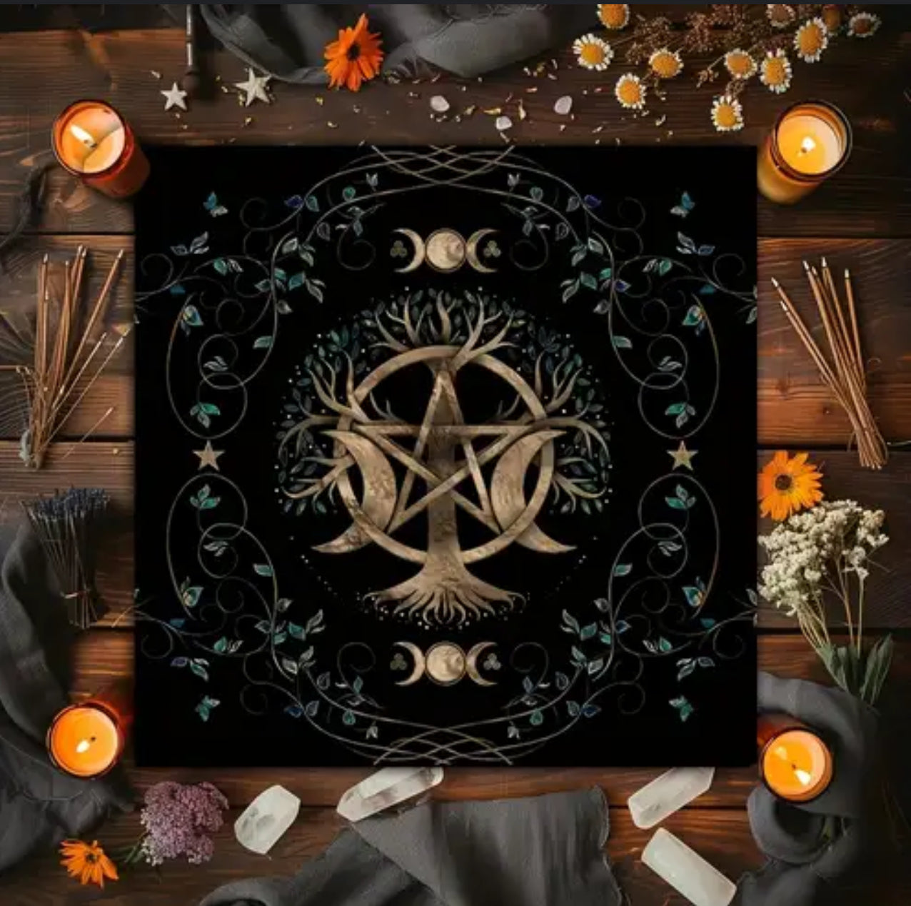Spiritual Witchy Alter Cloths