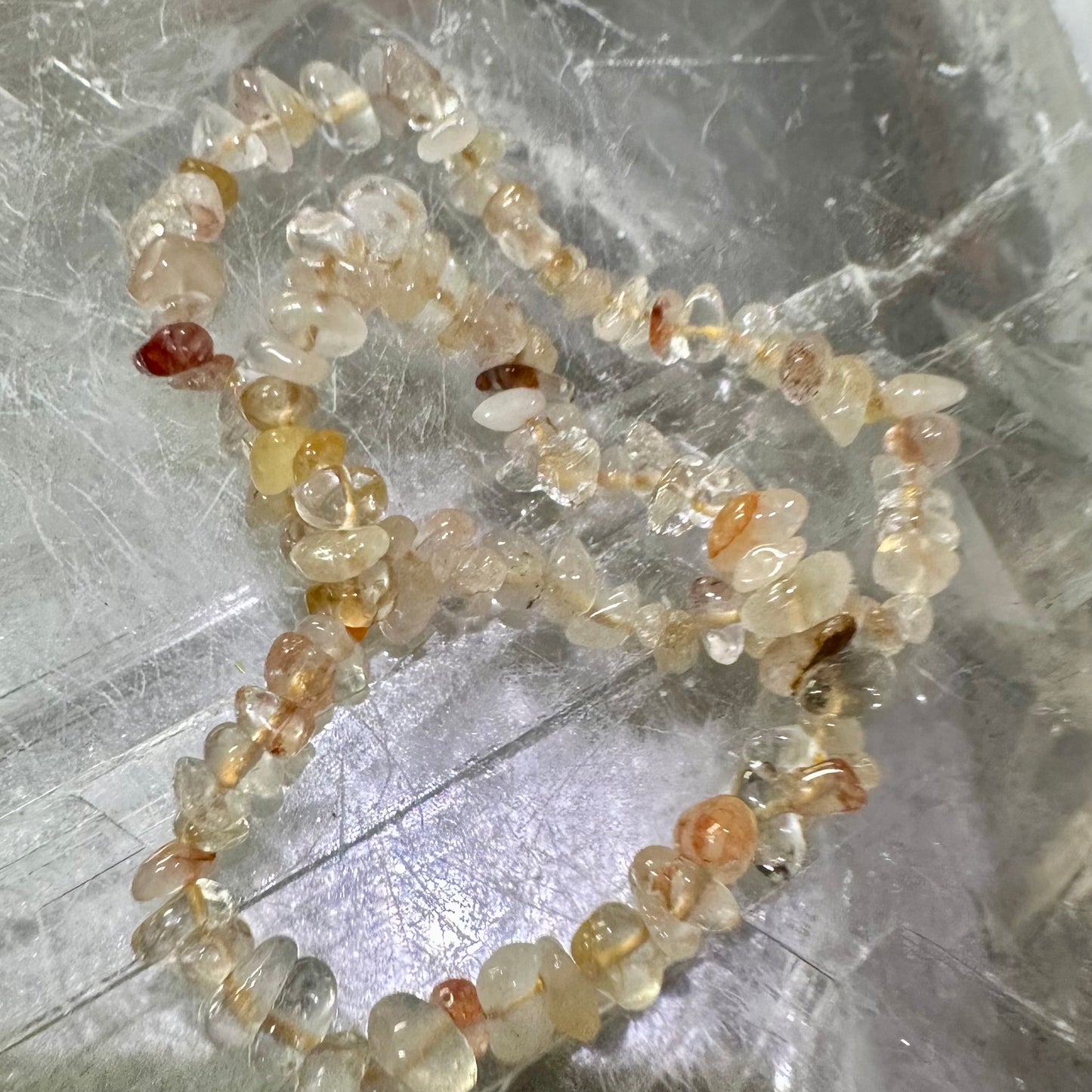 Citrine Chipped Bracelet