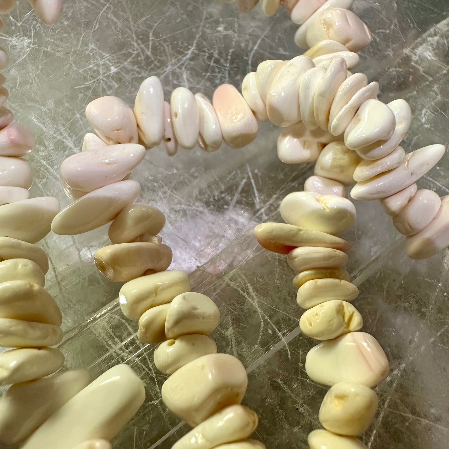 Chipped Shell Bracelets