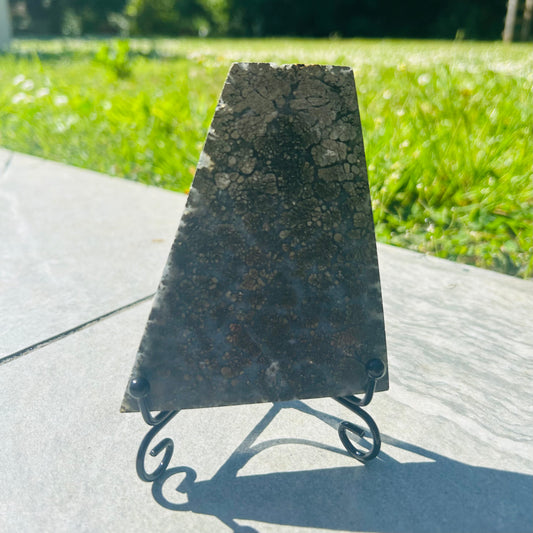 Pyrite Agate Slab
