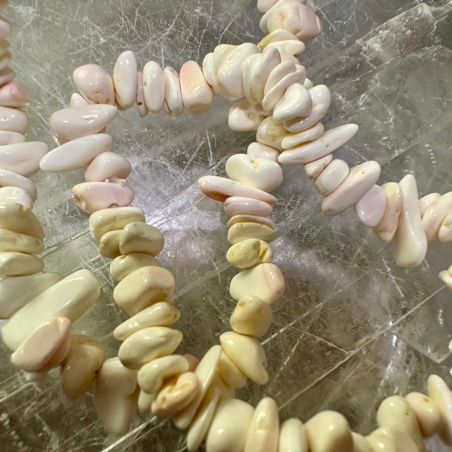 Chipped Shell Bracelets