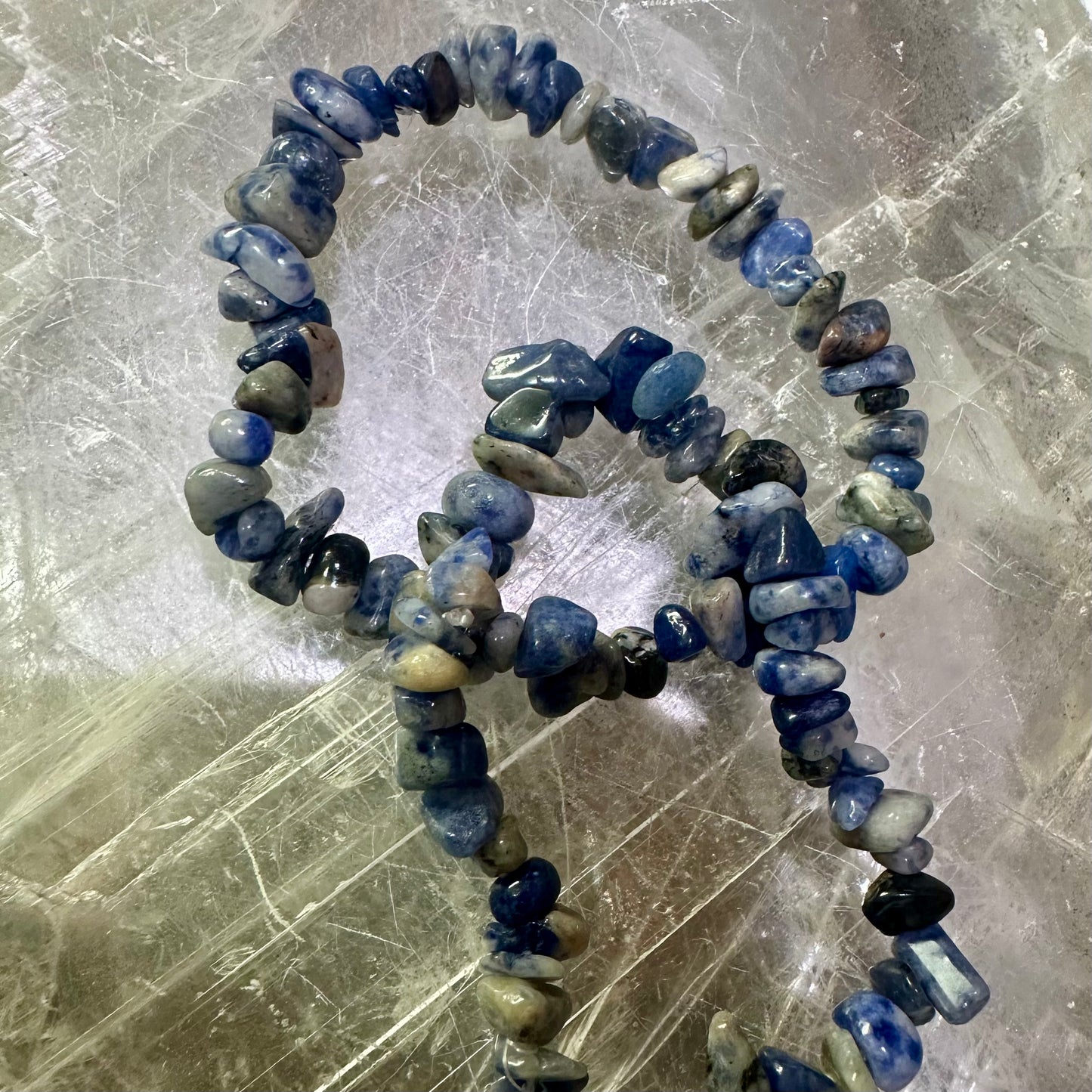 Sodalite Chipped Bracelets