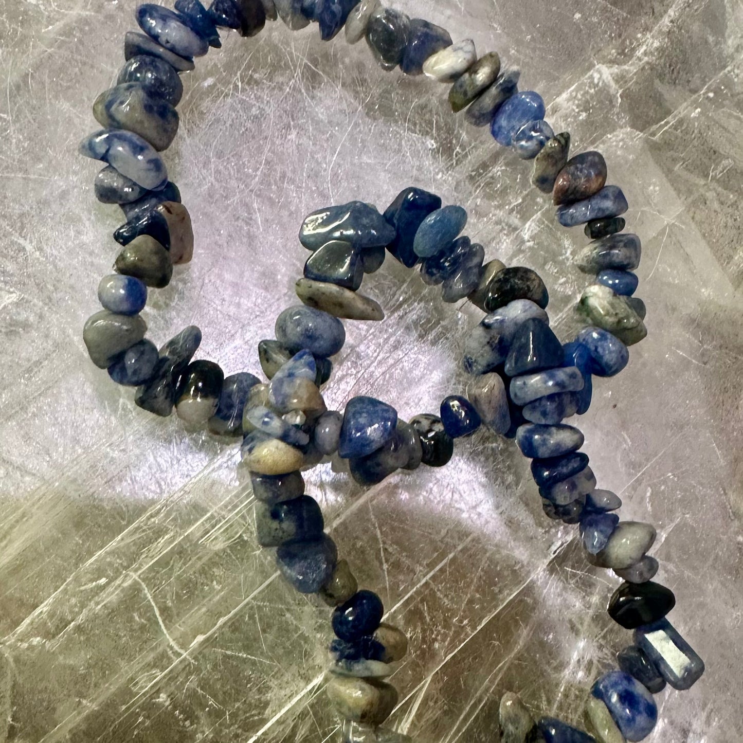 Sodalite Chipped Bracelets