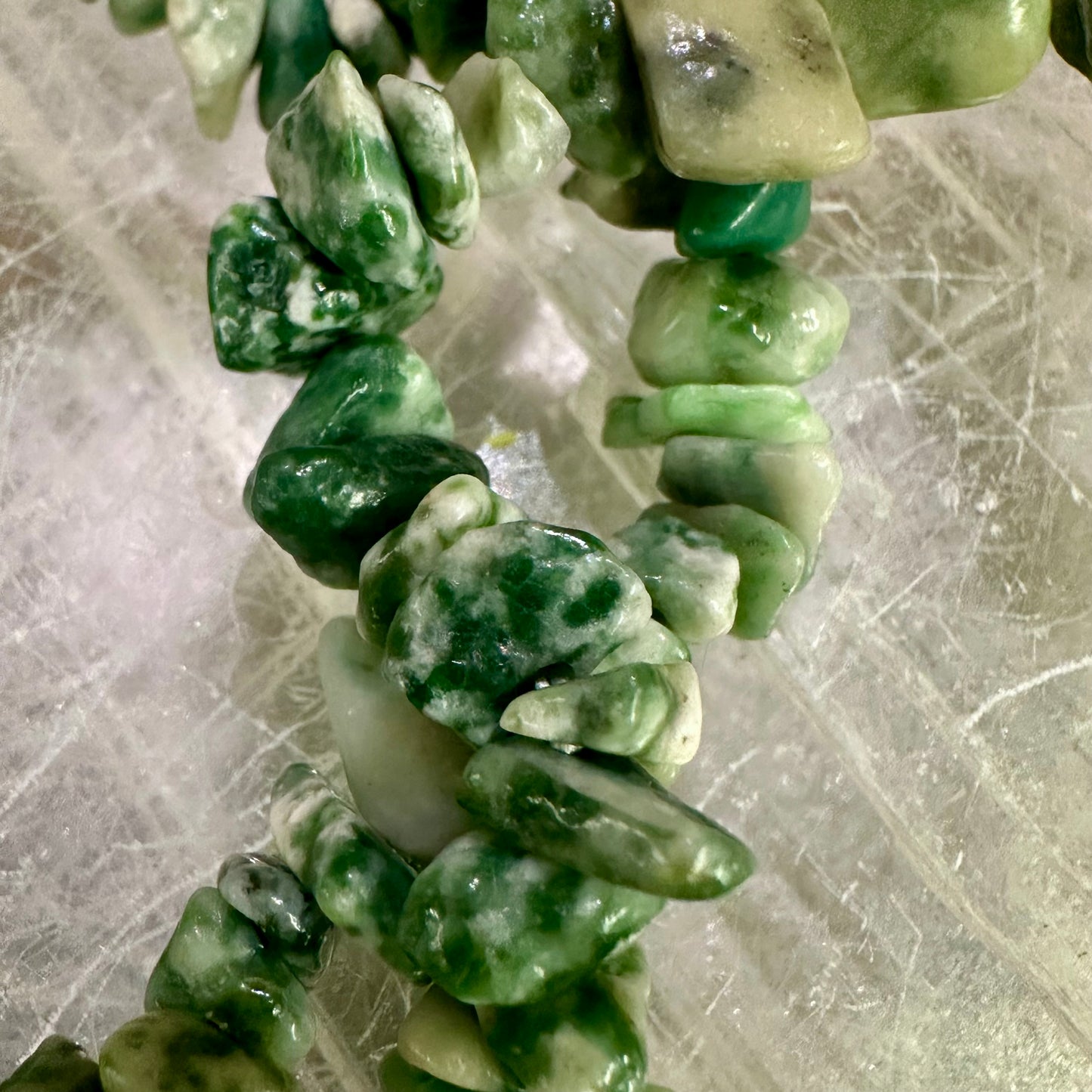 Tree Agate Chipped Bracelets