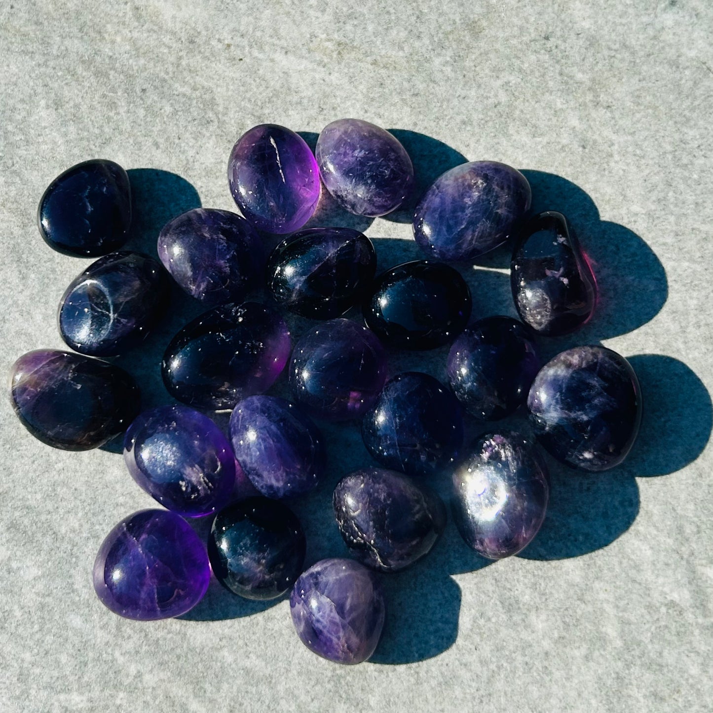 Dream Amethyst Tumbles