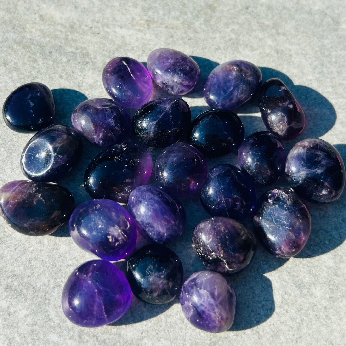 Dream Amethyst Tumbles