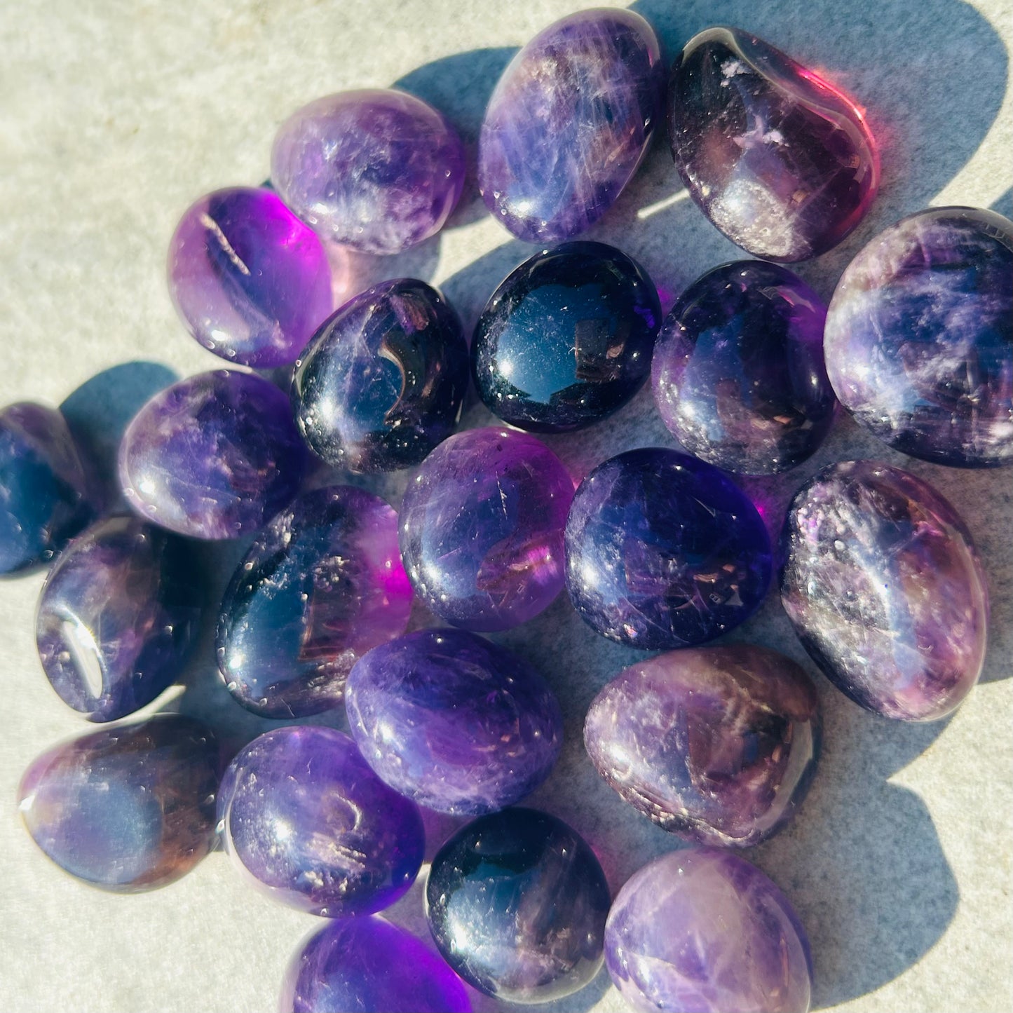 Dream Amethyst Tumbles