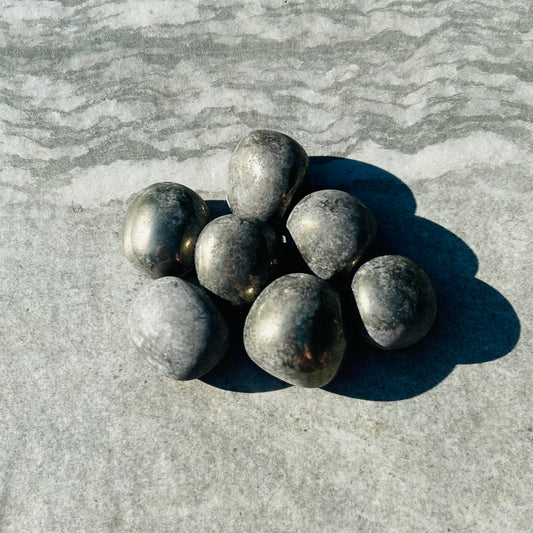 Pyrite Tumbles
