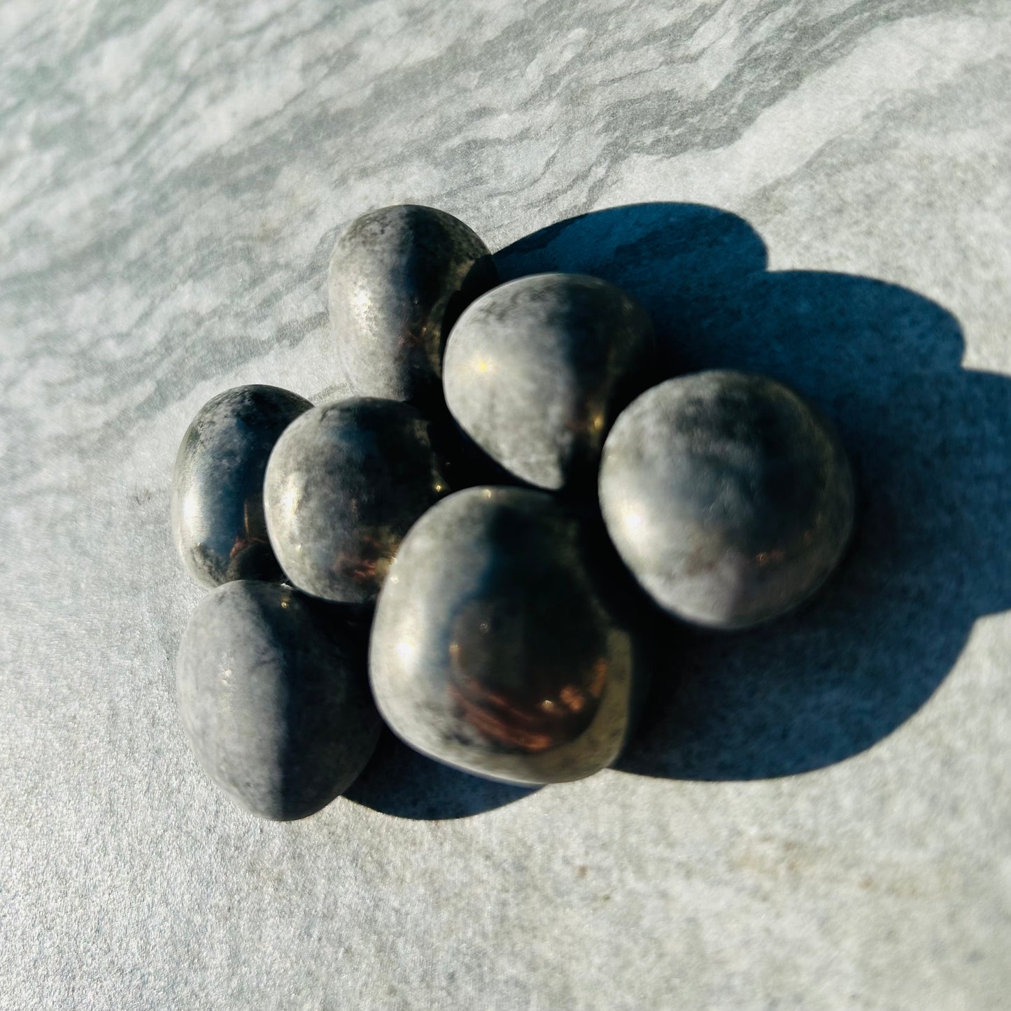 Pyrite Tumbles