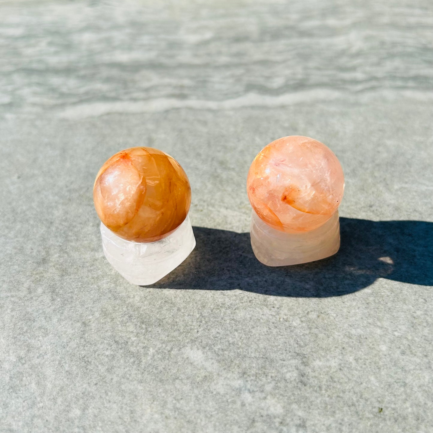 Fire Quartz Mini Sphere