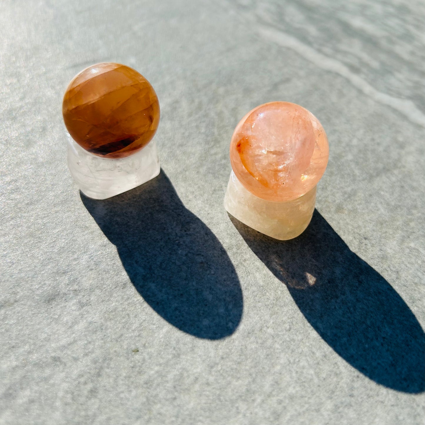 Fire Quartz Mini Sphere