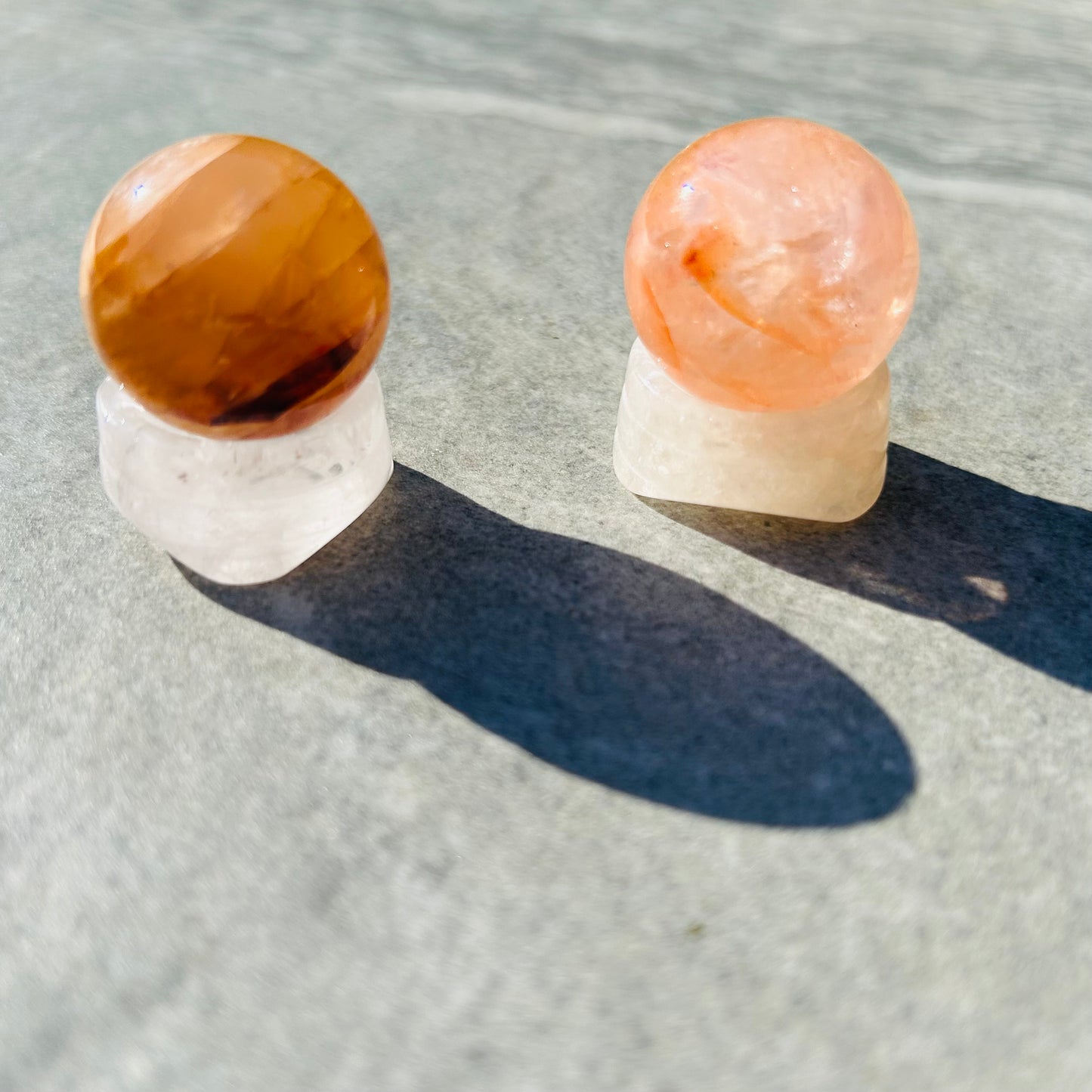 Fire Quartz Mini Sphere
