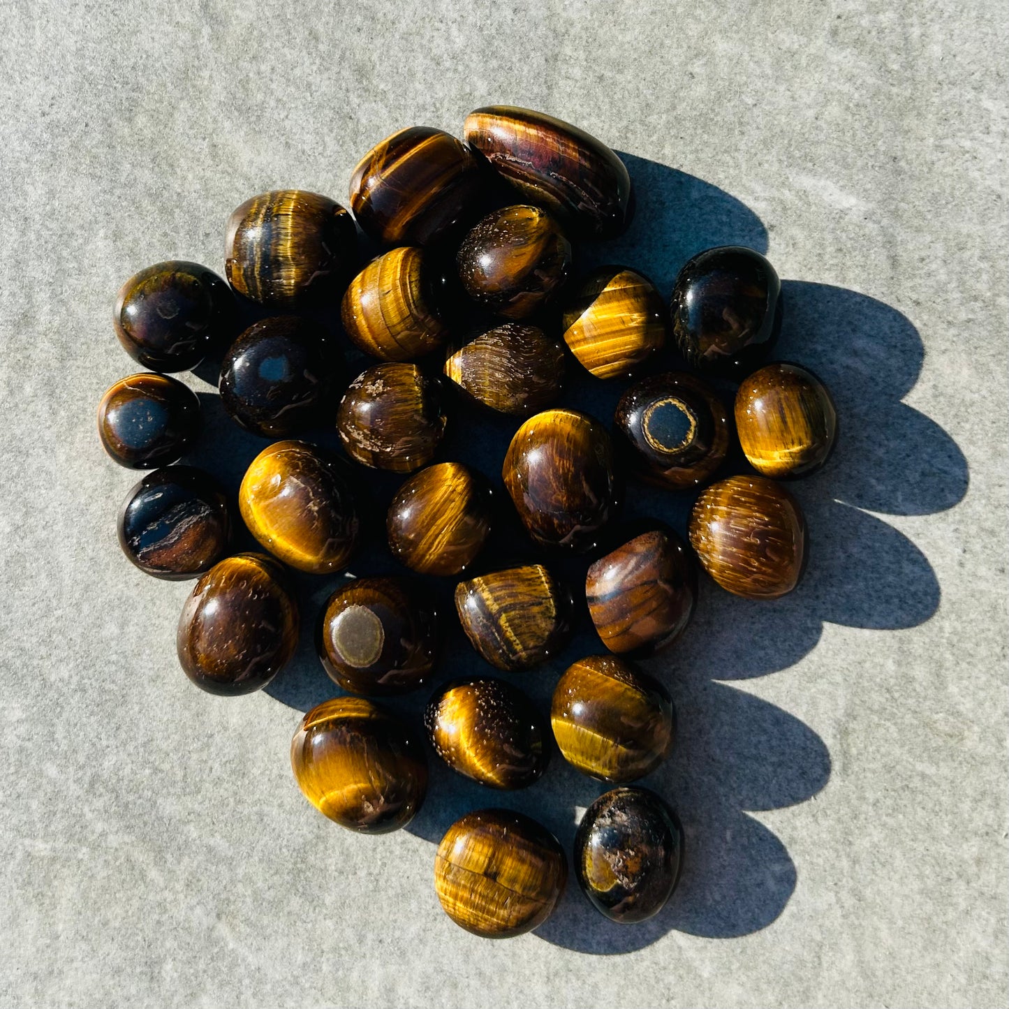 Tigers Eye Tumbles