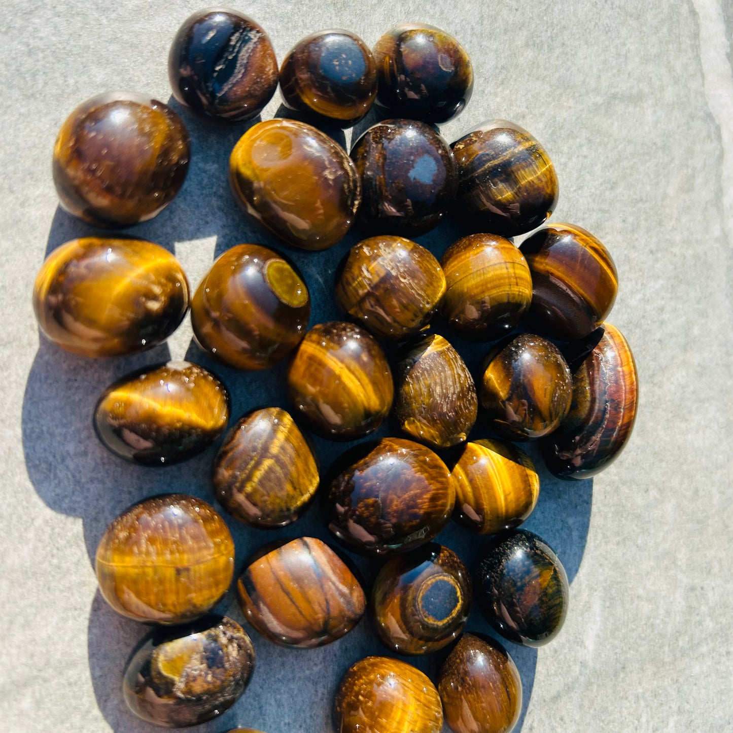Tigers Eye Tumbles