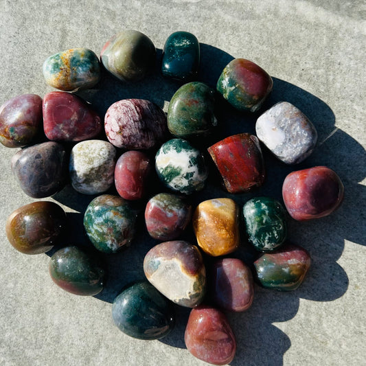 Ocean Jasper Tumbles