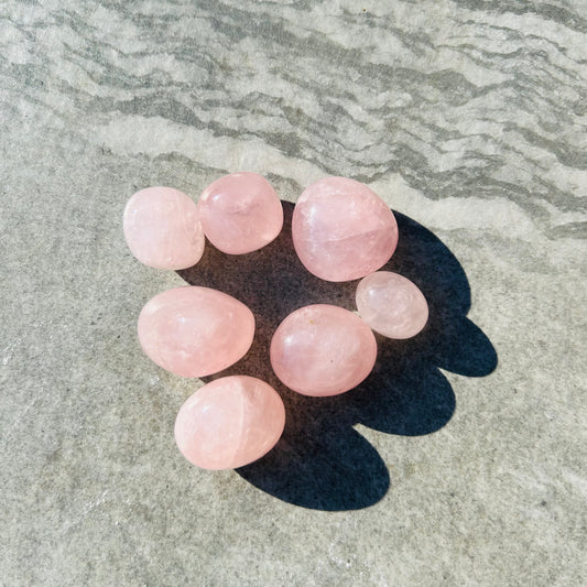 Rose Quartz Tumbles