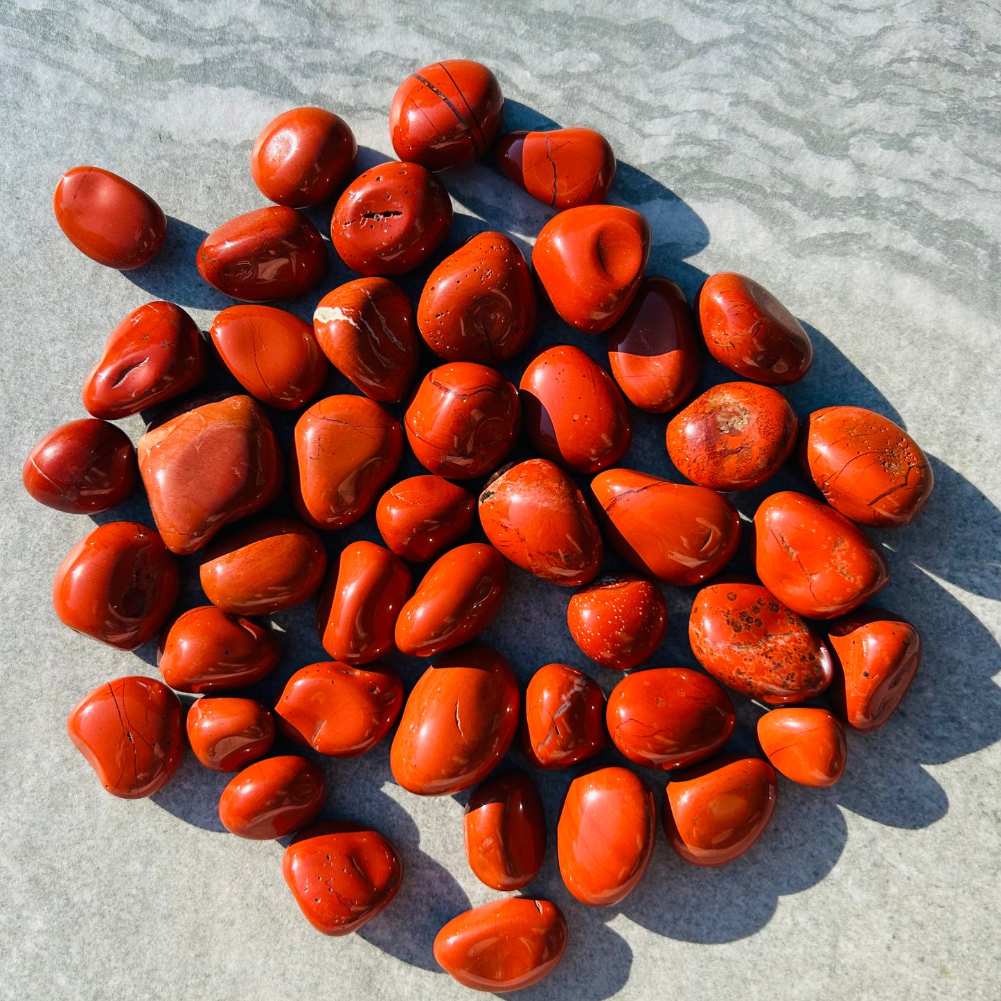 Red Jasper Tumbles