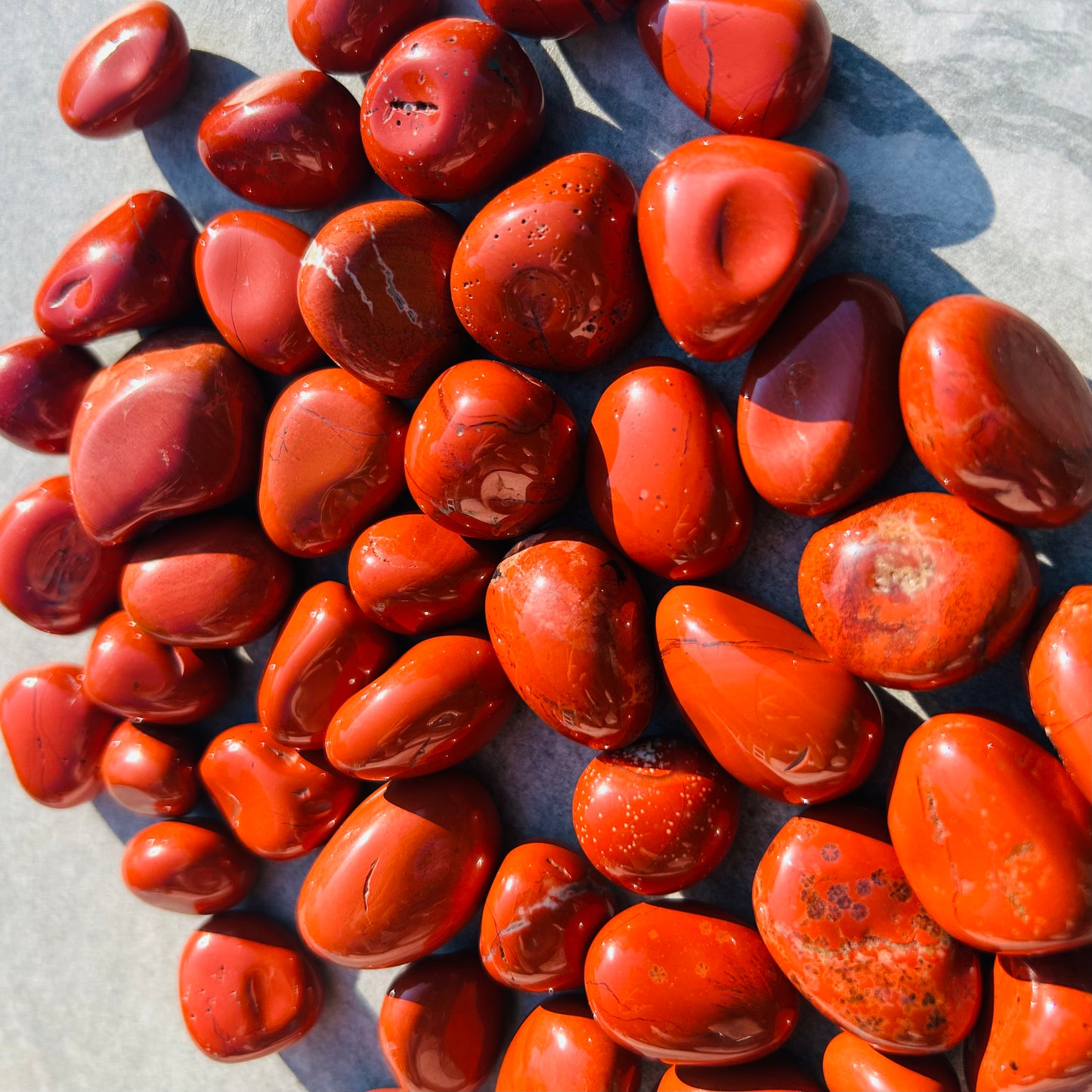 Red Jasper Tumbles