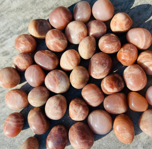 Peach Moonstone Tumblers