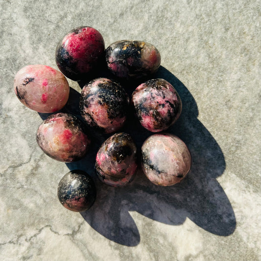 Large Cherry Rhodonite Tumbles