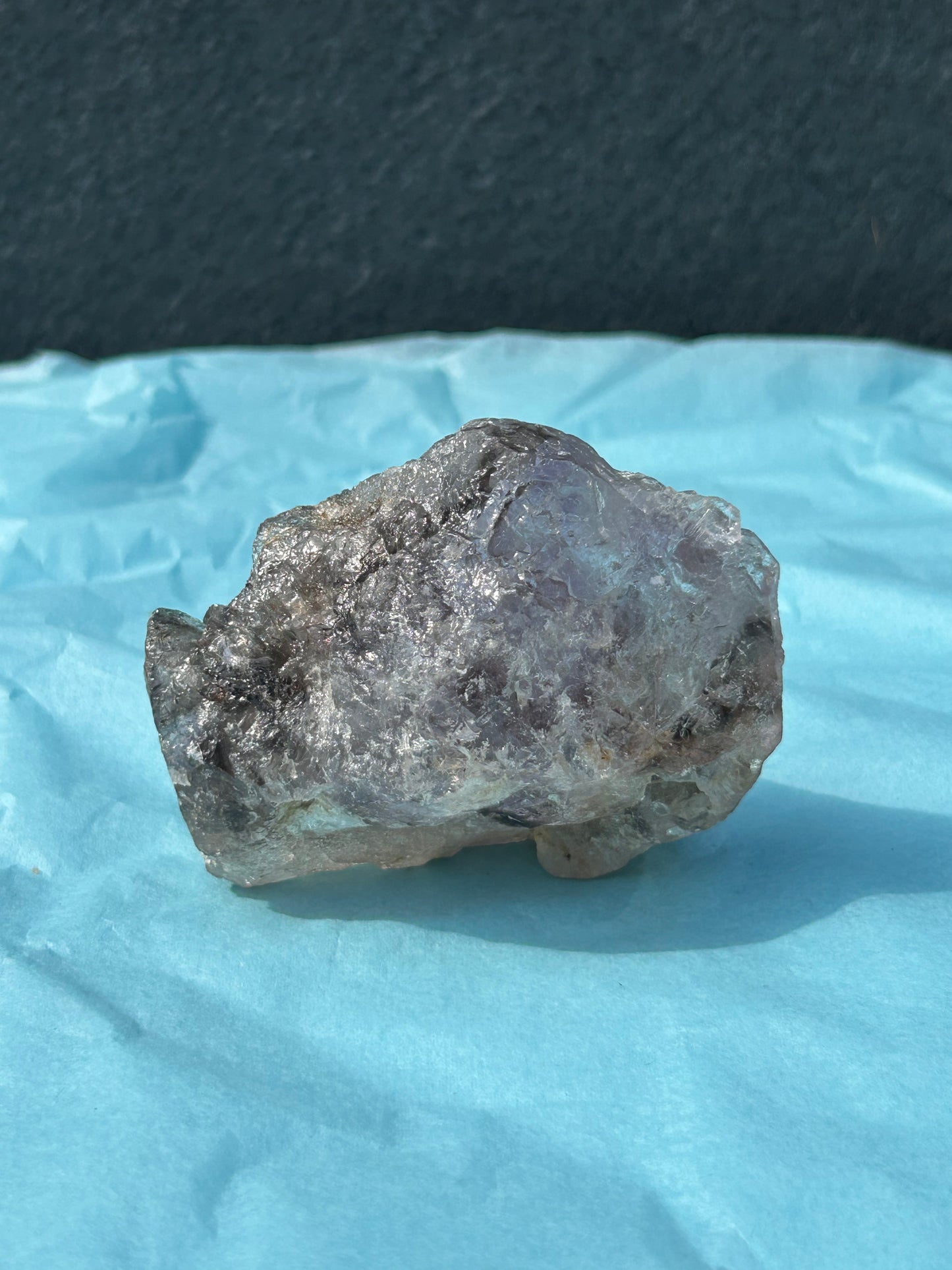 Amethyst & Smokey Elestial Quartz