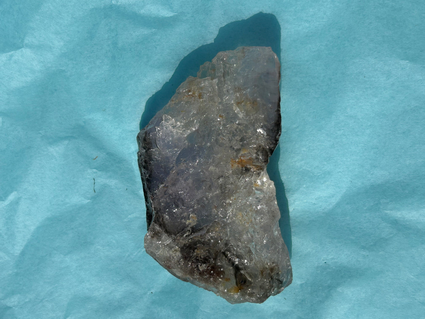Amethyst & Smokey Elestial Quartz