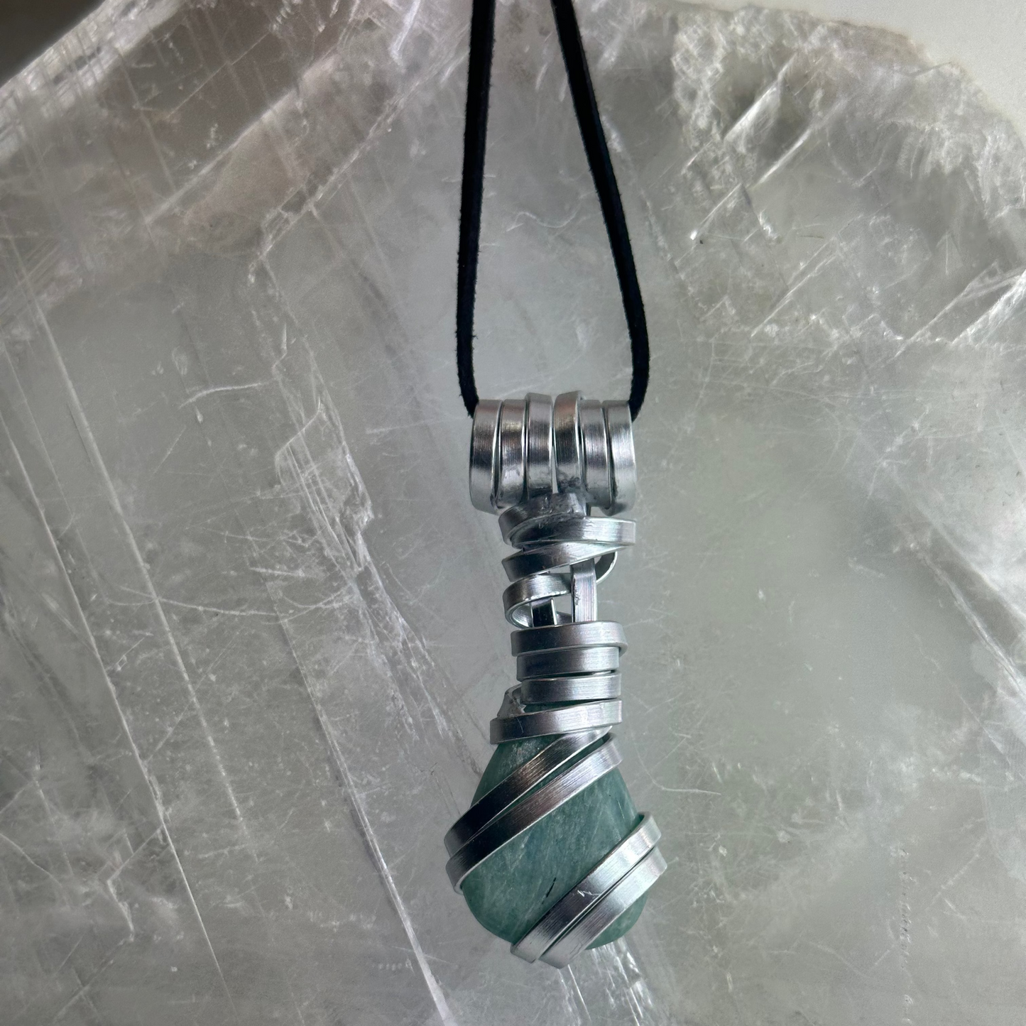 Lee's Makes - Amazonite Pendant