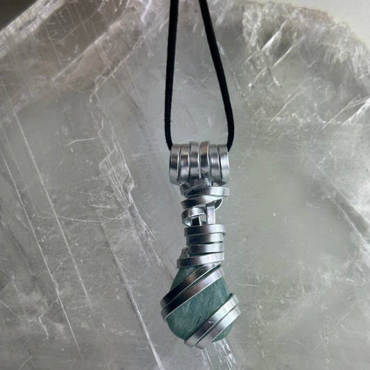 Lee's Makes - Amazonite Pendant